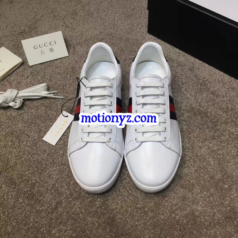 Brand Sneaker Low Top White Blue